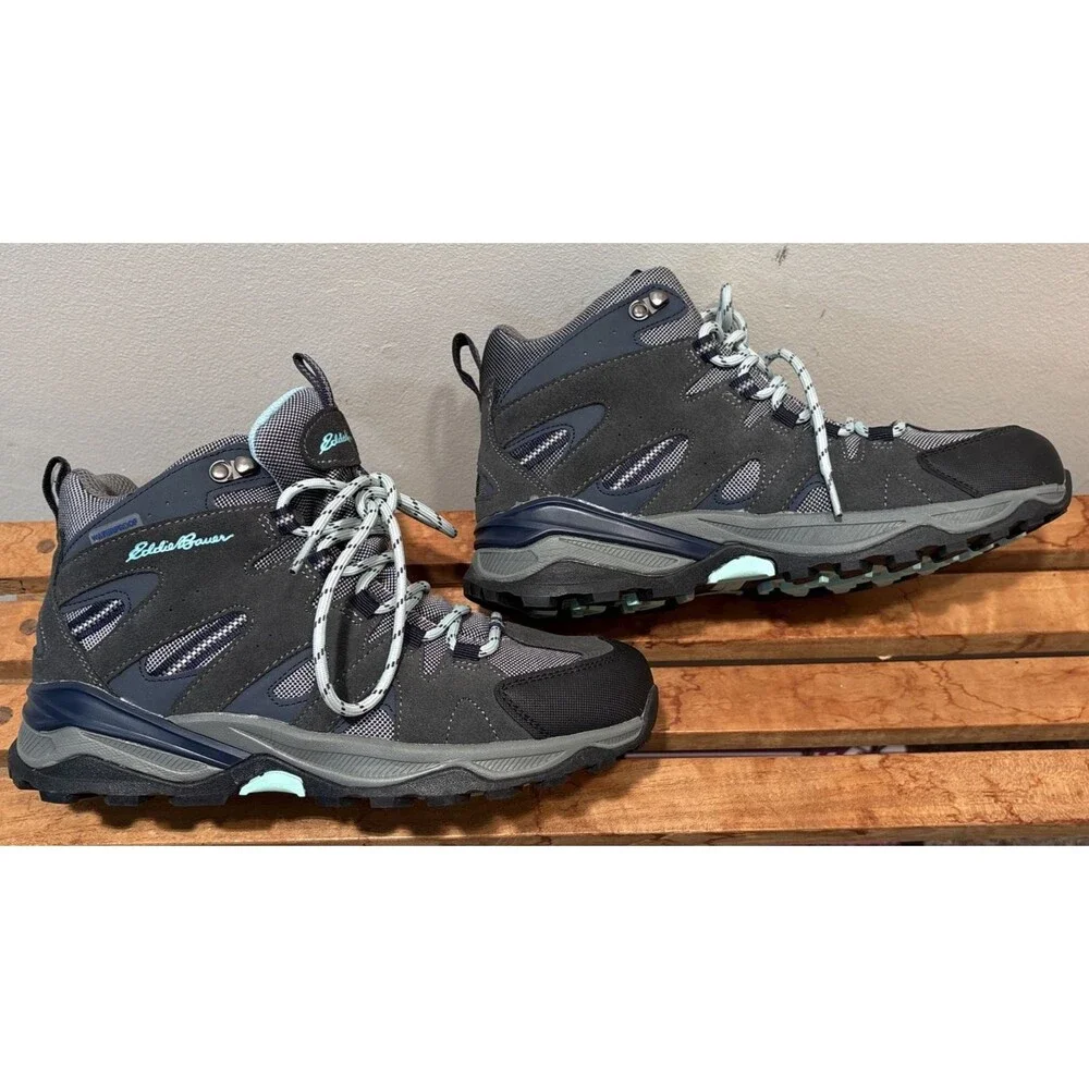 Waterproof Hiking Shoe Eddie Bauer Lakeunion Castlerock Mid Women’s 7M NO BOX